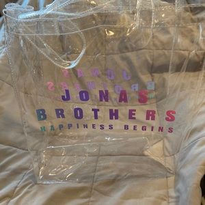Jonas Brothers Happiness Begins Clear Tote Bag
